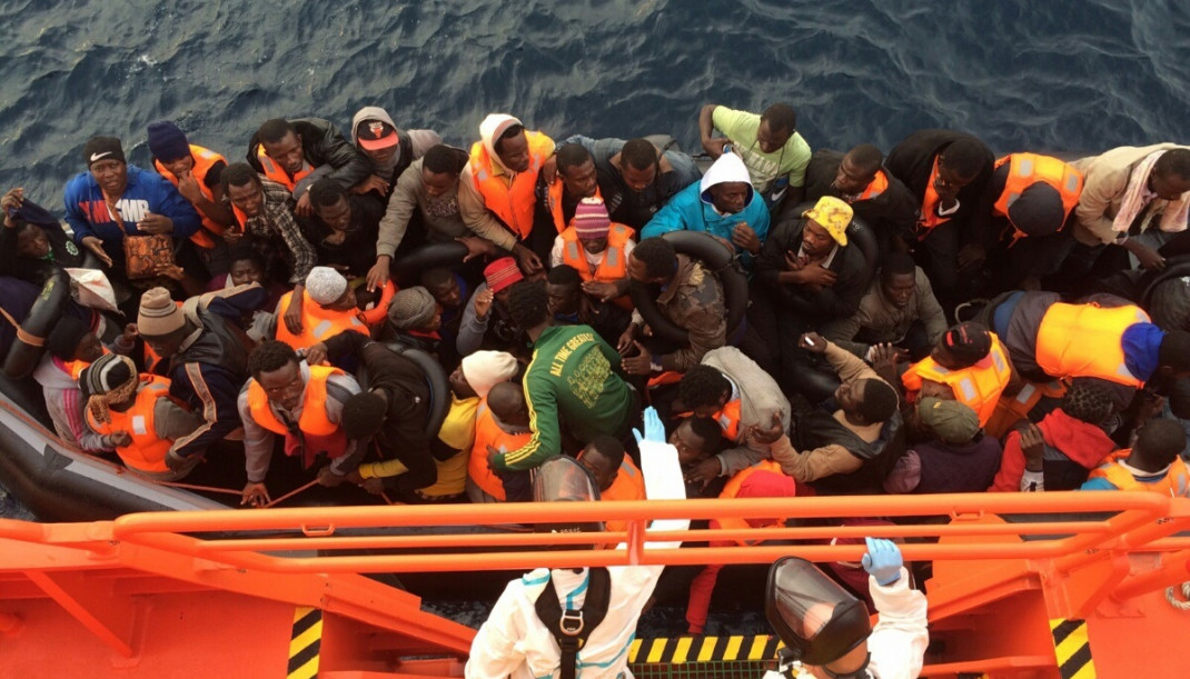 Archivo - Patera rescatada