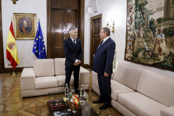 Archivo - El ministro del Interior, Fernando Grande-Marlaska, en su despacho