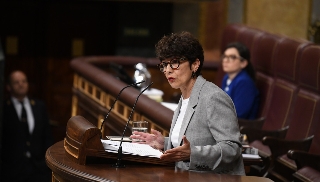 Archivo - La portavoz del PNV en el Congreso, Maribel Vaquero.