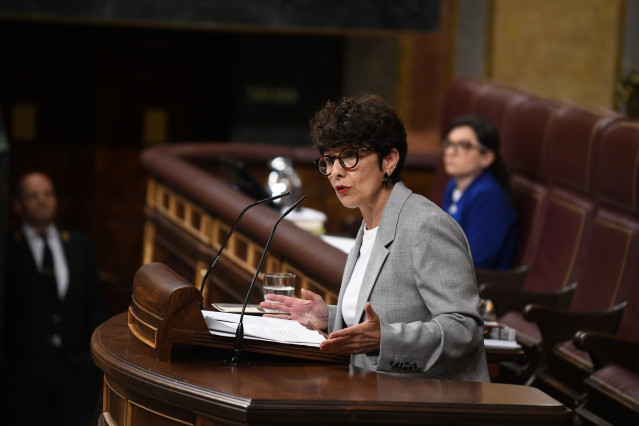 Archivo - La portavoz del PNV en el Congreso, Maribel Vaquero.