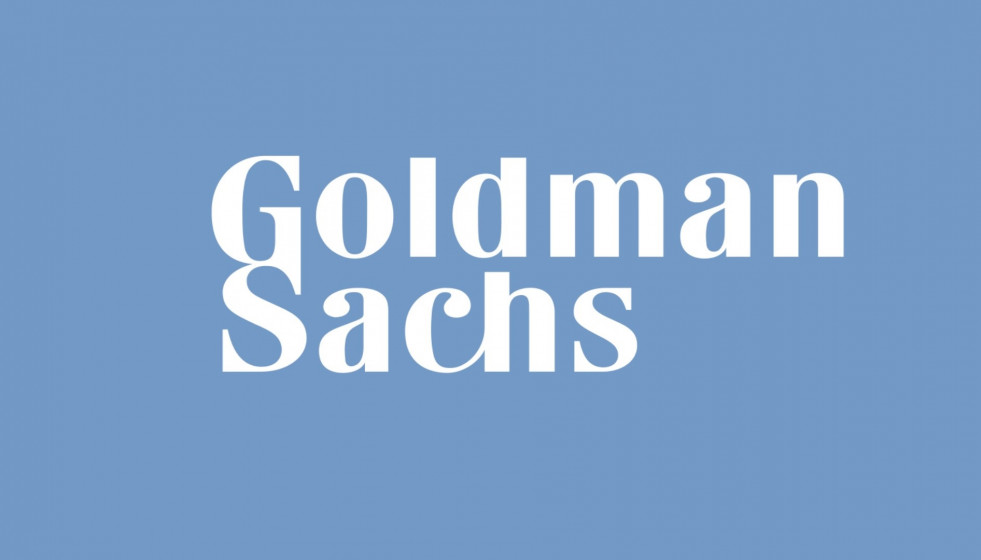 Archivo - Logo de Goldman Sachs.
