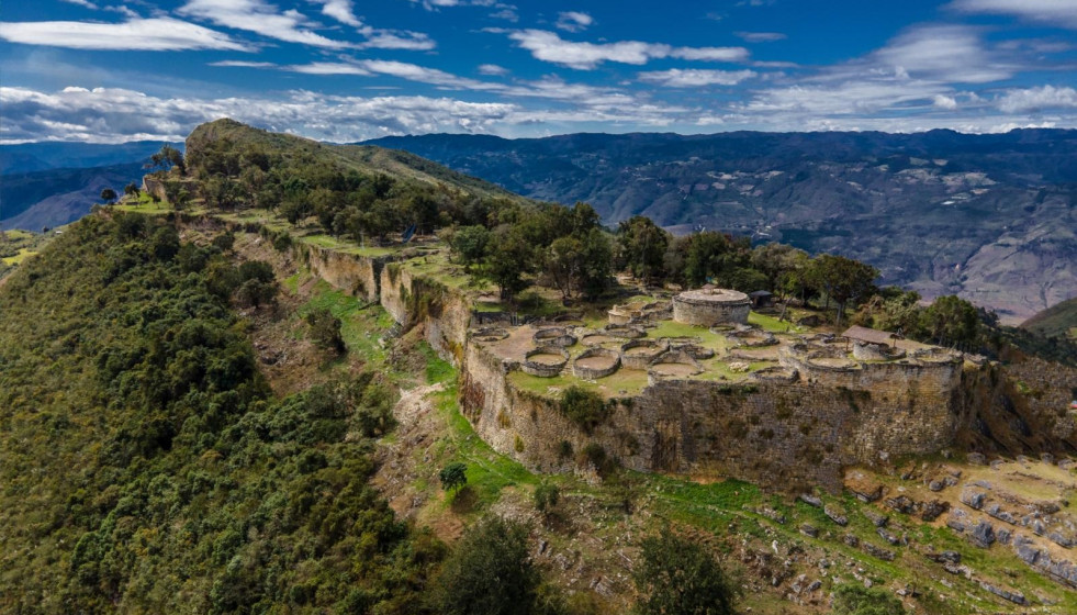 Ciudadela de Kuélap, en Perú.
