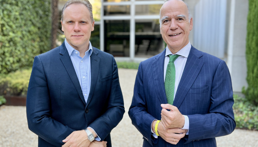 Archivo - Daniel Lacalle, economista jefe de Tressis, y José Miguel Maté, consejero delegado de Tressis.