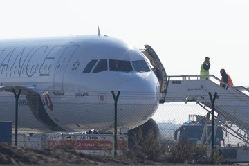 Avión de Turkish Airlines en el que se ha detectado una 