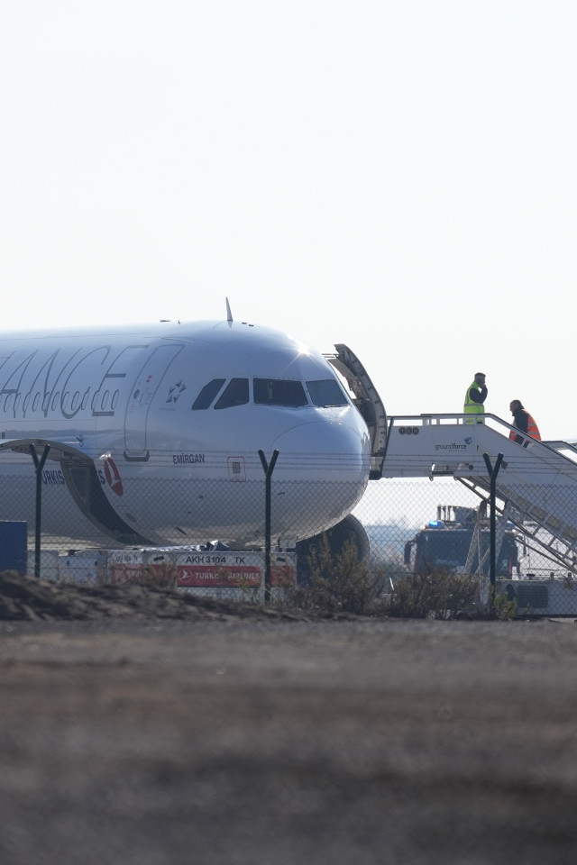 Avión de Turkish Airlines en el que se ha detectado una 