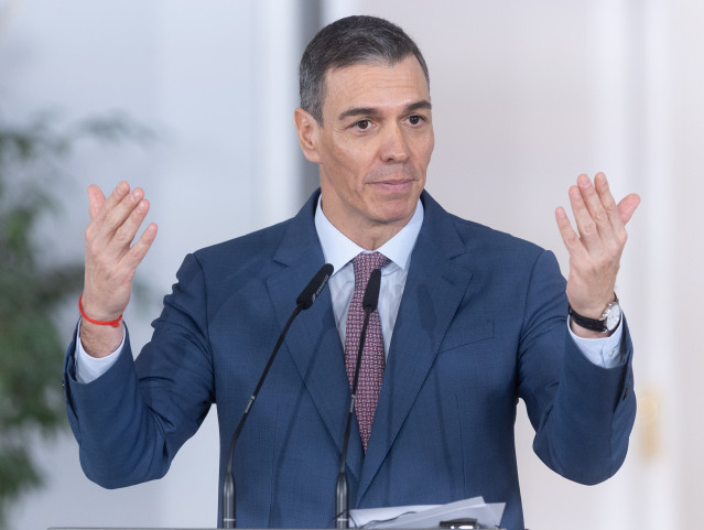 El presidente del Gobierno, Pedro Sánchez.