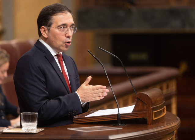 El ministro de Asuntos Extereiores, Cooperación y Unión Europea, José Manuel Albares