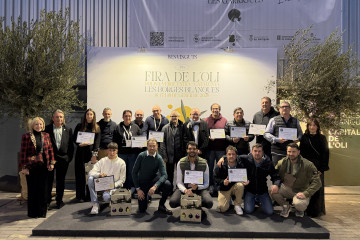 Imagen de la entrega de los premios