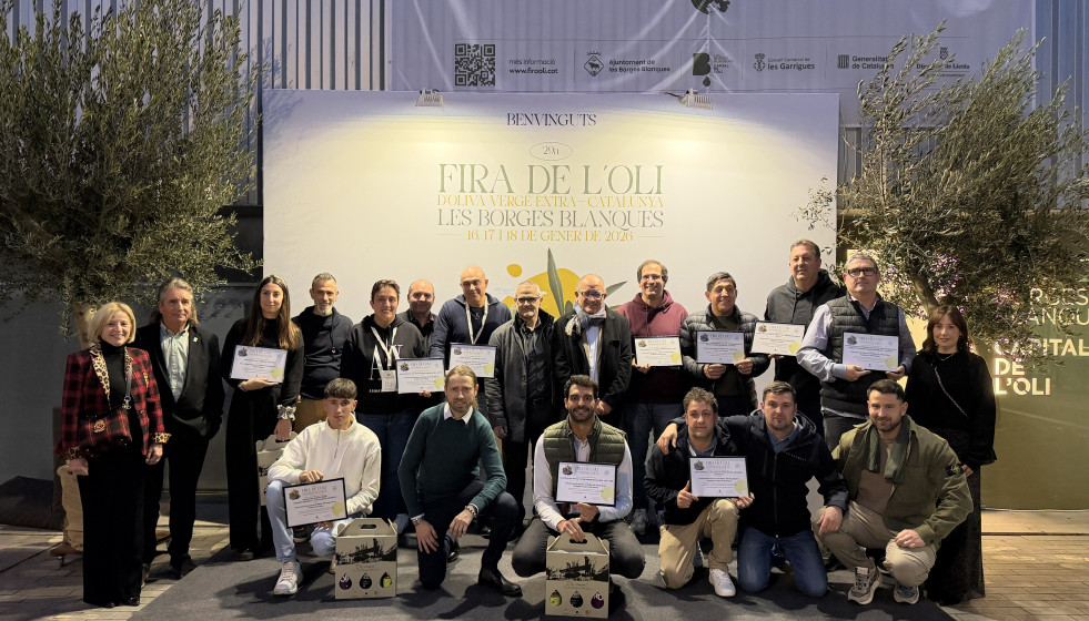 Imagen de la entrega de los premios