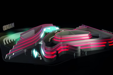 Imagen del estand que instalará este año la Comunidad de Madrid en Fitur