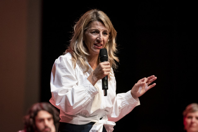 Archivo - La vicepresidenta segunda y ministra de Trabajo y Economía Social, Yolanda Díaz.