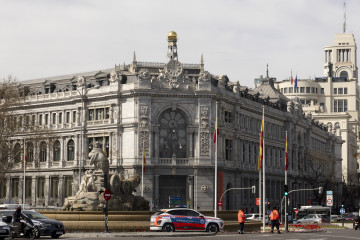 Archivo - Fachada del Banco de España, a 1 de abril de 2025, en Madrid (España).