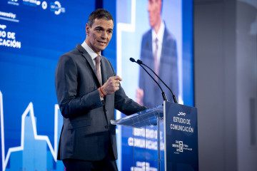 El presidente del Gobierno, Pedro Sánchez
