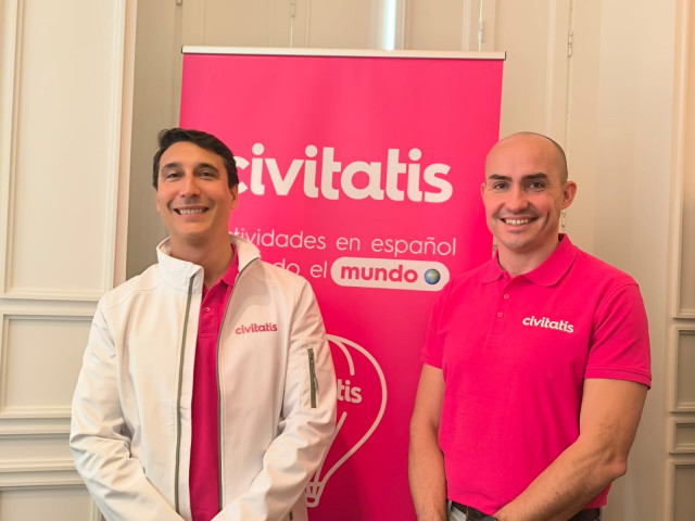 Andres Spitzer, nuevo CEO de Civitatis, y Enrique Espinel, director de operaciones de Civitatis.