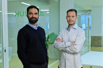 Archivo - Los fundadores de Heymondo, David Martín y Richard Domenech.