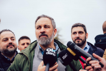 El presidente de VOX, Santiago Abascal.