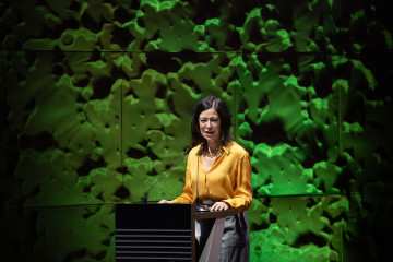 Archivo - La presidenta de COFIDES, inaugura la VI edición de Camino al Impacto, en CaixaForum Madrid, a 8 de octubre de 2025, en Madrid (España).