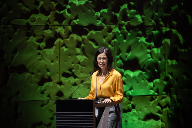 Archivo - La presidenta de COFIDES, inaugura la VI edición de Camino al Impacto, en CaixaForum Madrid, a 8 de octubre de 2025, en Madrid (España).