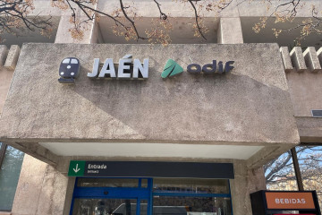 Archivo - Estación de tren de Jaén.