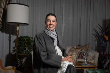 La secretaria de Turismo de México, Josefina Rodríguez, posa para Europa Press, a 20 de enero de 2026, en Madrid (España).