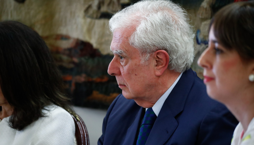 Archivo - El político y diplomático Javier Ruperez asiste a la presentación en Madrid del libro 'La OTAN en el diseño de la política exterior de los gobiernos de UCD. El papel de Javier Rupérez'