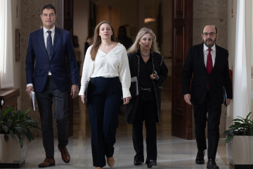Archivo - La portavoz del PP en el Congreso, Ester Muñoz, a su llegada a la Junta de Portavoces del Congreso de los Diputados, a 9 de diciembre de 2025, en Madrid (España).