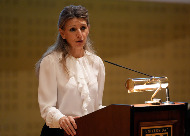 La vicepresidente segunda del Gobierno y ministra de Trabajo y Economía Social, Yolanda Díaz