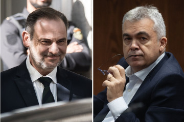 José Luis Ábalos y Santos Cerdán