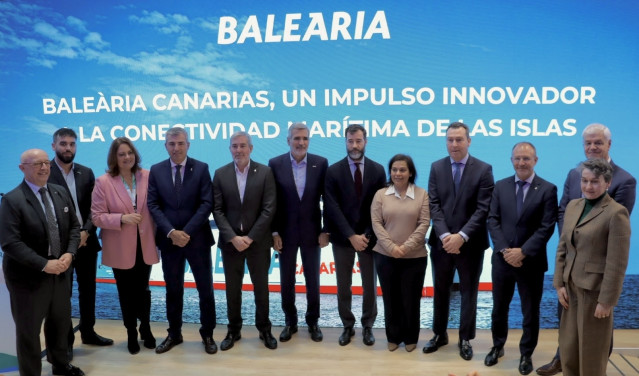 Presentación de los planes de Baleária para Canarias en Fitur