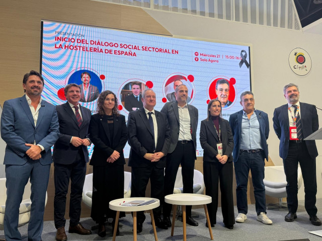 Nace la Mesa Sectorial de Hostelería con el apoyo del Ministerio de Industria y Turismo.