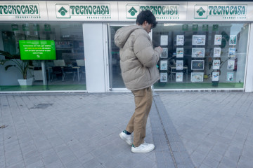 Una oficina de una empresa inmobiliaria.