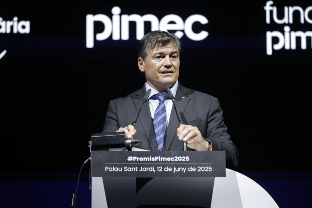 Archivo - El presidente de Pimec, Antoni Cañete, en una imagen de archivo.