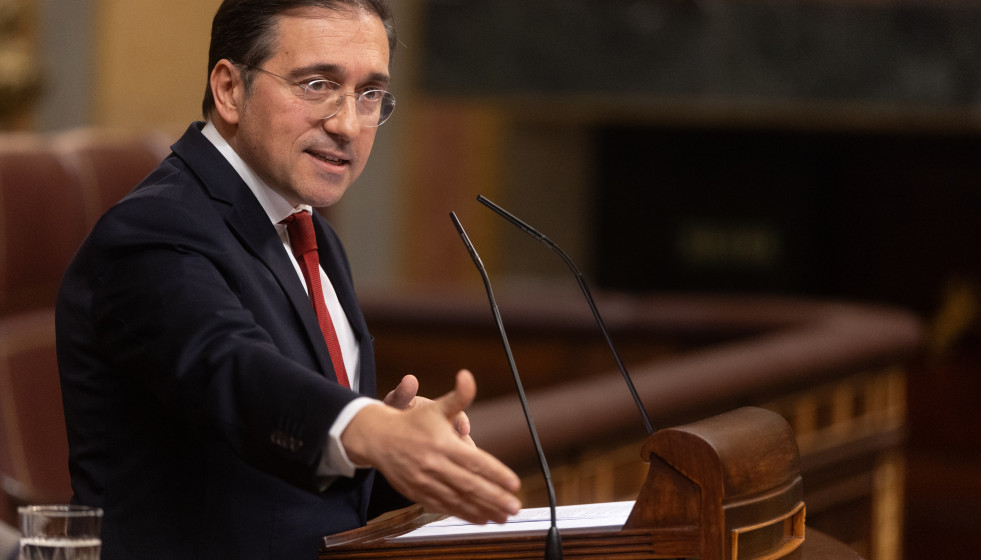 El ministro de Asuntos Exteriores, Cooperación y Unión Europea, José Manuel Albares