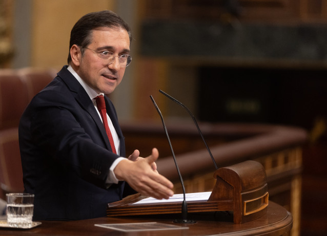 El ministro de Asuntos Exteriores, Cooperación y Unión Europea, José Manuel Albares