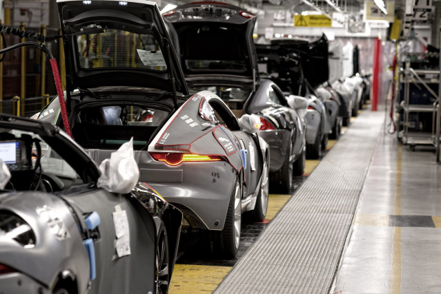 Archivo - Planta de Jaguar en Castle Bromwich (Reino Unido)