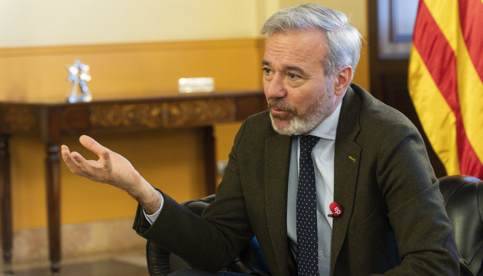 El presidente del Gobierno de Aragón y candidato del PP a la reelección en las elecciones autonómicas del 8F, Jorge Azcón.