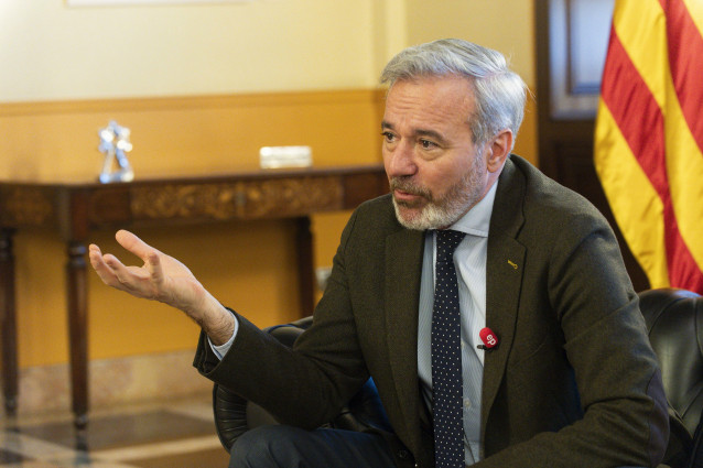 El presidente del Gobierno de Aragón y candidato del PP a la reelección en las elecciones autonómicas del 8F, Jorge Azcón.