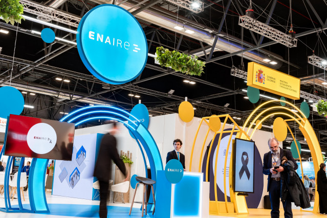 Stand de Enaire en Fitur 2026.