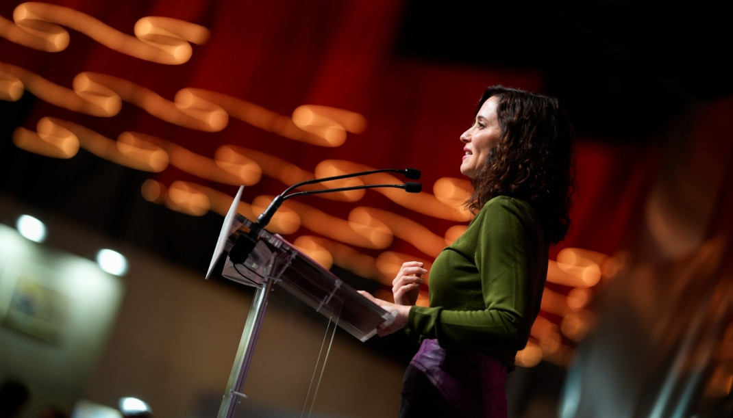 La presidenta de la Comunidad de Madrid, Isabel Díaz Ayuso.