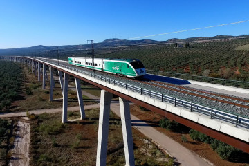 Archivo - Tren auscultador.