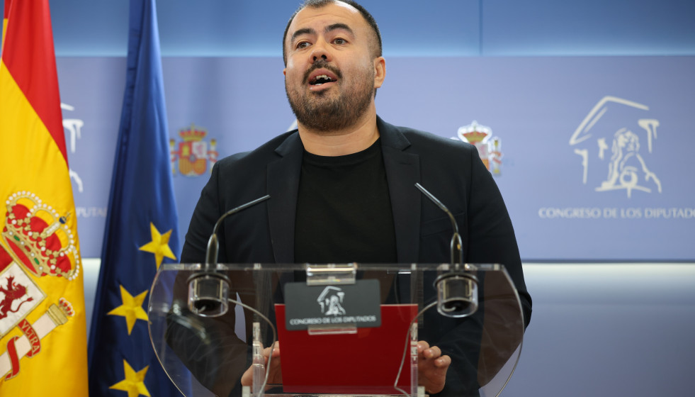 Archivo - El diputado del grupo parlamentario Sumar Nahuel González López.