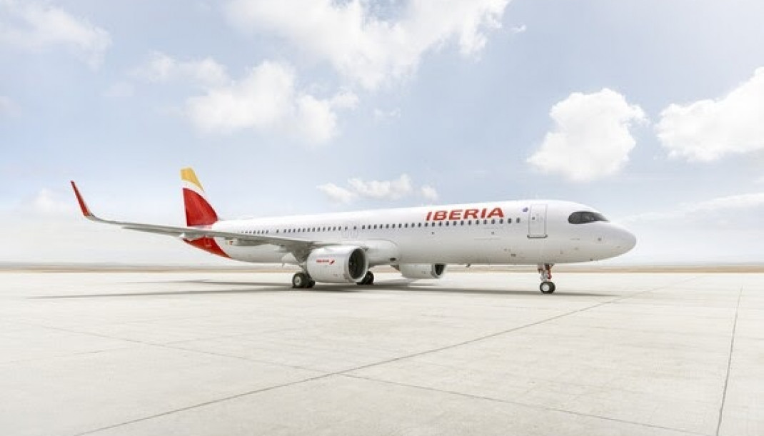 Archivo - Airbus A321XLR de Iberia. Imagen de archivo.