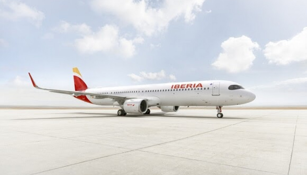 Archivo - Airbus A321XLR de Iberia. Imagen de archivo.