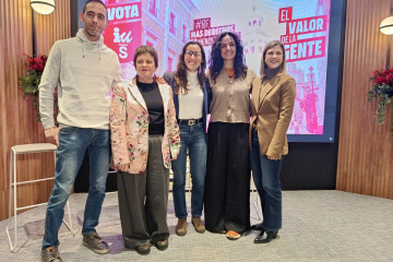 IU-Movimiento Sumar ha celebrado en Teruel su acto central de campaña.