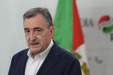 Archivo - El presidente del EBB de EAJ-PNV, Aitor Esteban