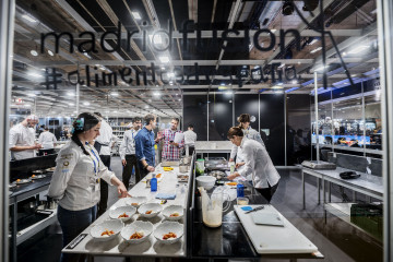 Archivo - Varias cocineros durante la  XXIII edición de ‘Madrid Fusión Alimentos de España’,