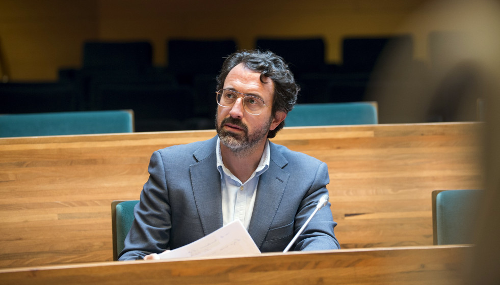 Archivo - El secretario de Organización del PSPV-PSOE, Vicent Mascarell, en una imagen de archivo.