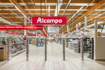 Tienda reformada de Alcampo en Euskadi.