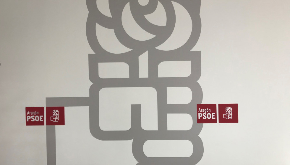 Archivo - Logo del PSOE Aragón