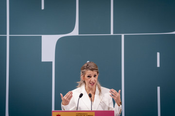 Archivo - La vicepresidenta segunda y ministra de Trabajo y Economía Social, Yolanda Díaz.